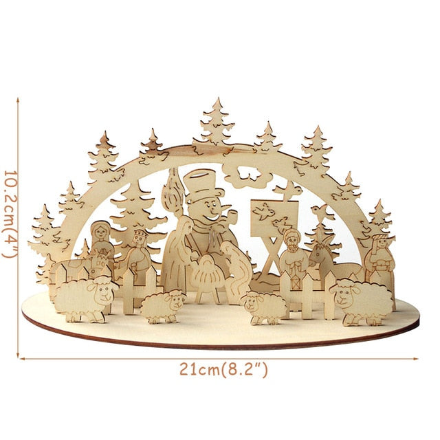 Christmas Decor Wooden