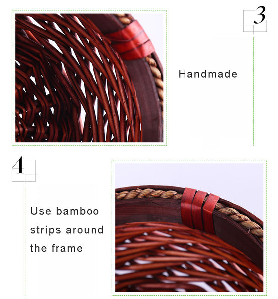 Creative Hand-Woven Storage Basket