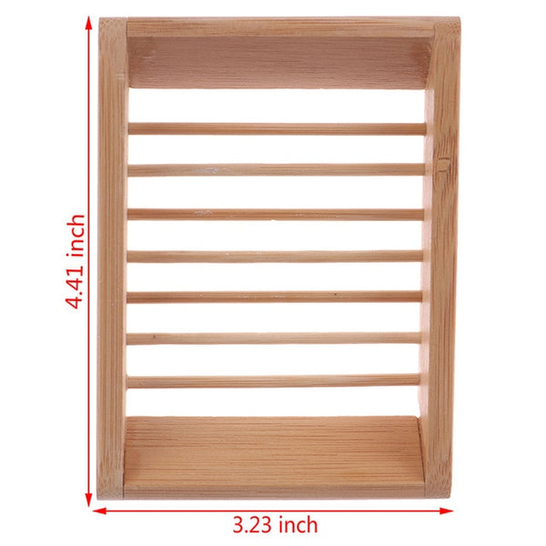 Natural Wood Soap Dish