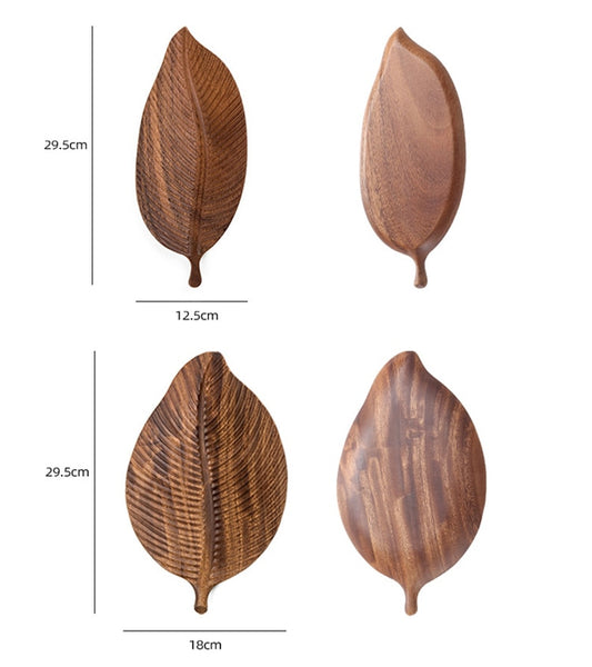 Decorative Leaf Serving Tray