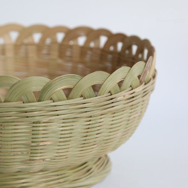 Handmade Bamboo Fruit Basket