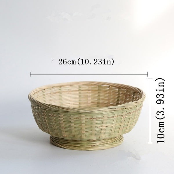Handmade Bamboo Fruit Basket