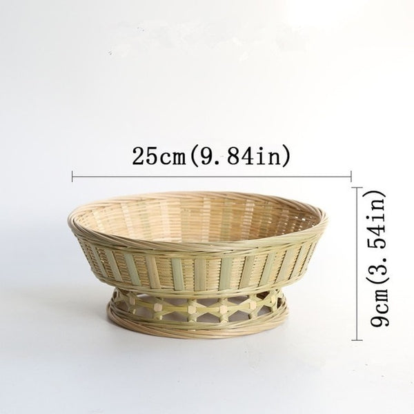 Handmade Bamboo Fruit Basket
