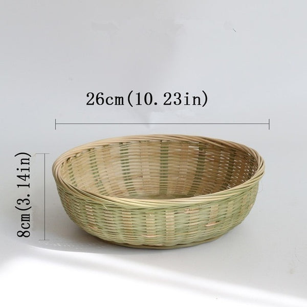 Handmade Bamboo Fruit Basket