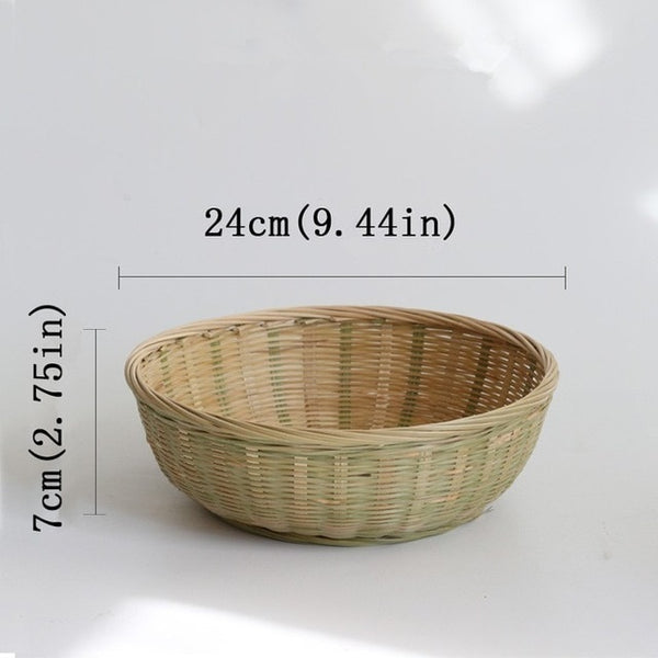 Handmade Bamboo Fruit Basket