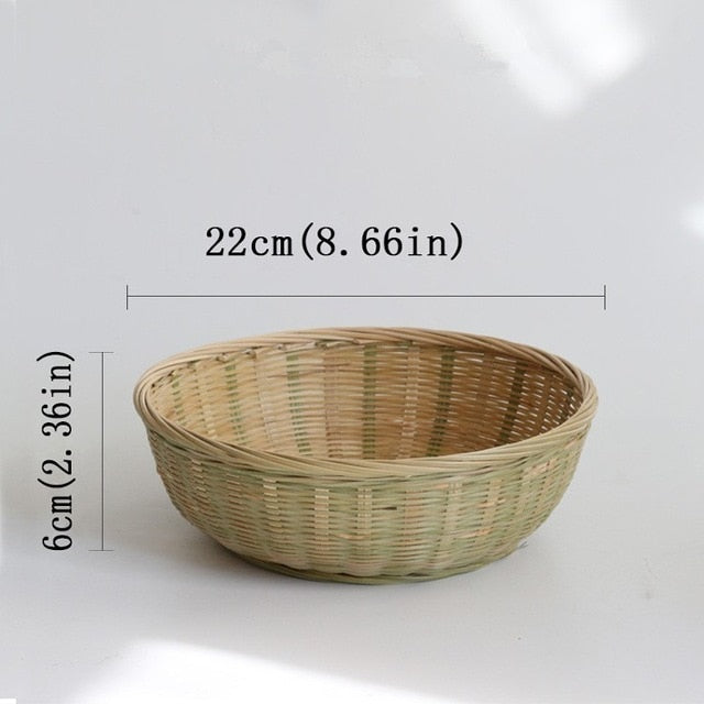 Handmade Bamboo Fruit Basket