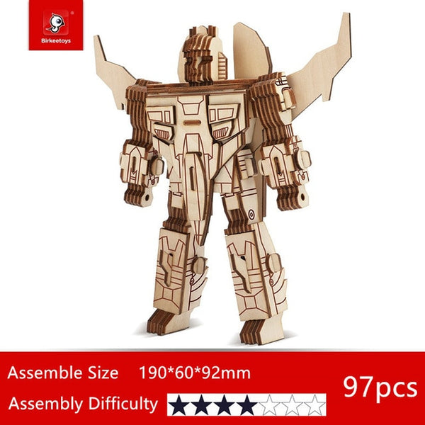 DIY wooden transformer