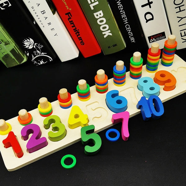 Wooden Montessori Educational Toys For Children