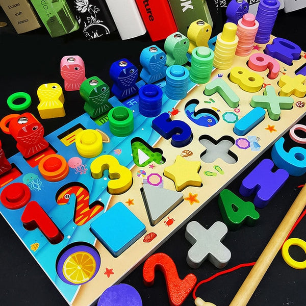 Wooden Montessori Educational Toys For Children