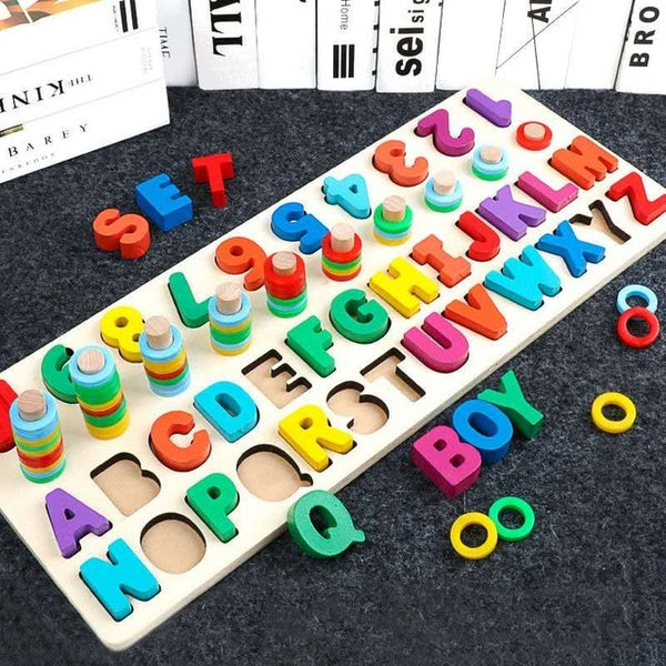 Wooden Montessori Educational Toys For Children