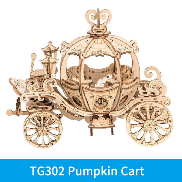 Wooden Wagon - 3D Puzzle