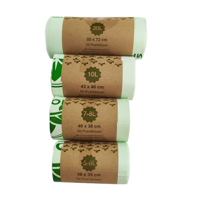 Compostable Trash Bags | 50 Pieces