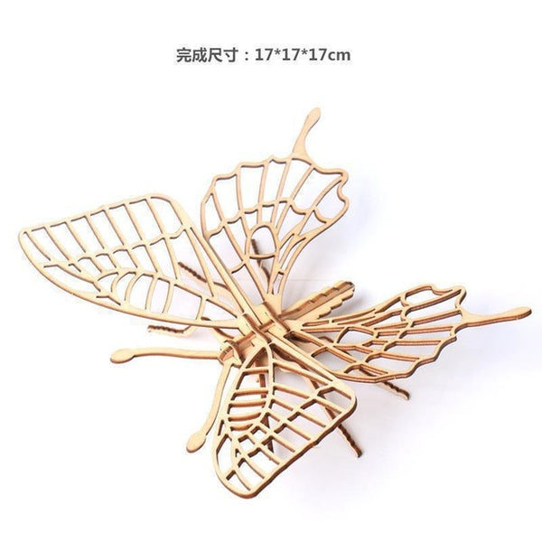 3D Wooden Insect Puzzle