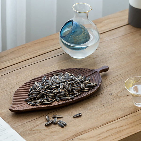Decorative Leaf Serving Tray