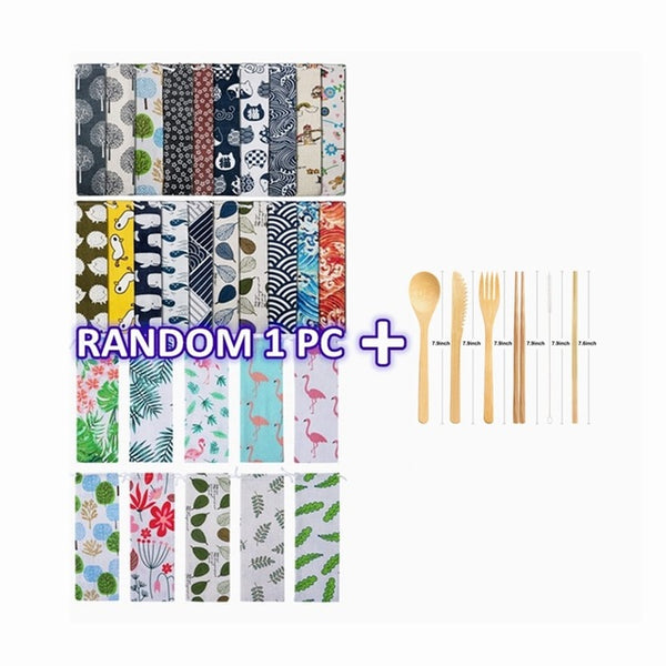 Bamboo Cutlery Set Biodegradable