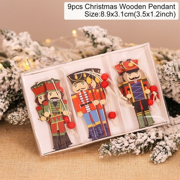 Wooden Merry Christmas Decor