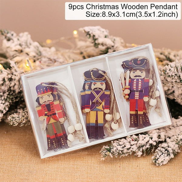 Wooden Merry Christmas Decor