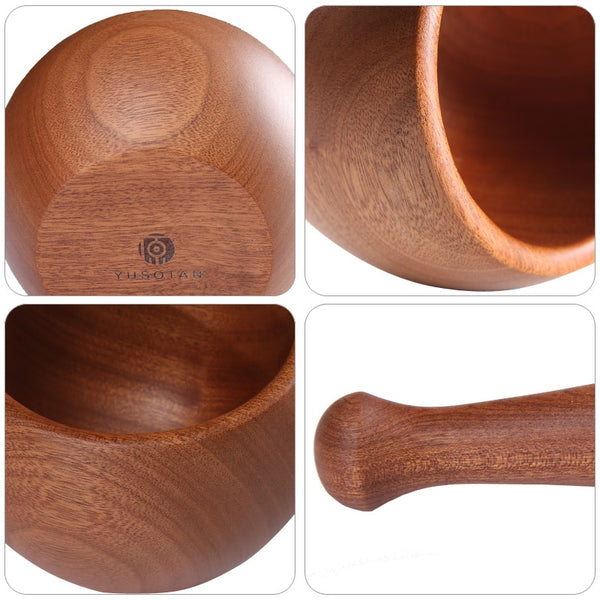 Solid wood Old-fashioned grinder
