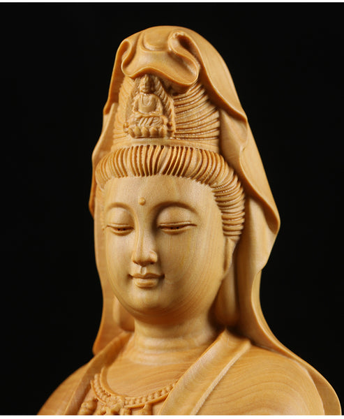 Head Buddha Wooden