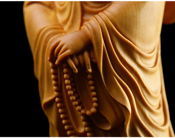 Carved wooden art