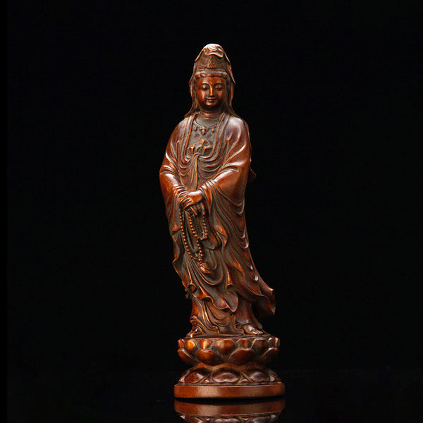 Brown Standing Buddha
