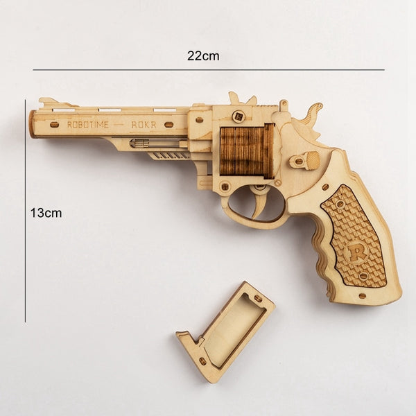 Rubber Band Bullet Wooden Guns | DIY Puzzle