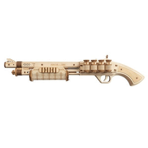 Rubber Band Bullet Wooden Guns | DIY Puzzle