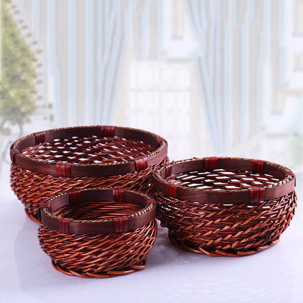Cool looking wooden baskets
